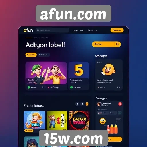 Interface do afun.com melhora experiência do usuário