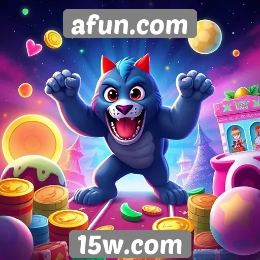 Diversidade de jogos disponíveis no afun.com