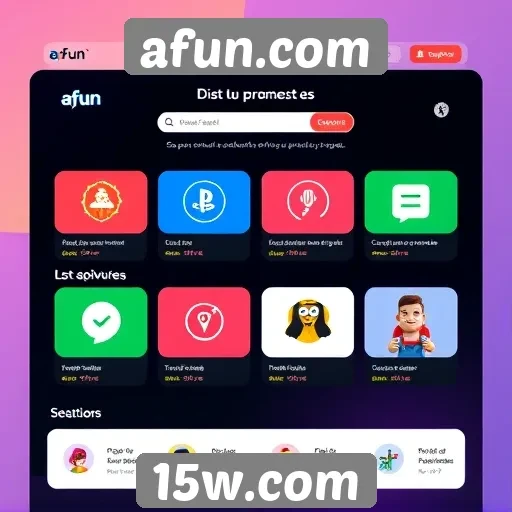 Melhorias na interface do afun.com são notáveis