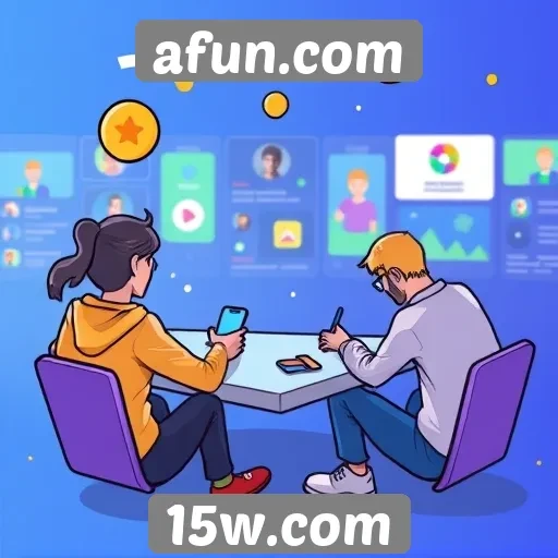 Explorando as funcionalidades de socialização no afun.com
